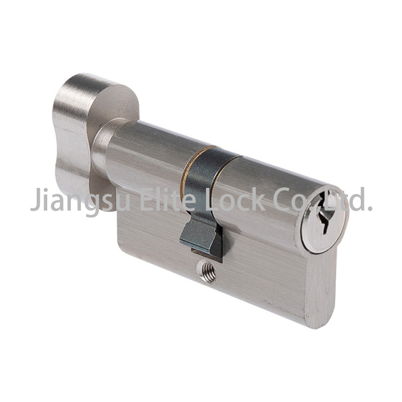 European Standard Knob Handle Single Open Brass Lock Cylinder