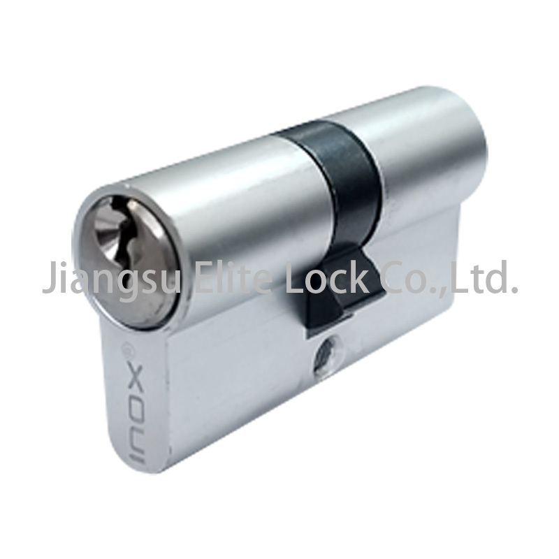 cylinder lock with computer keys double open door lock cylinder